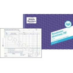 Avery Zweckform Reisekostenabrechnung 740 DIN A5 Avery Zweckform Reisekostenabrechnung 740 DIN A5