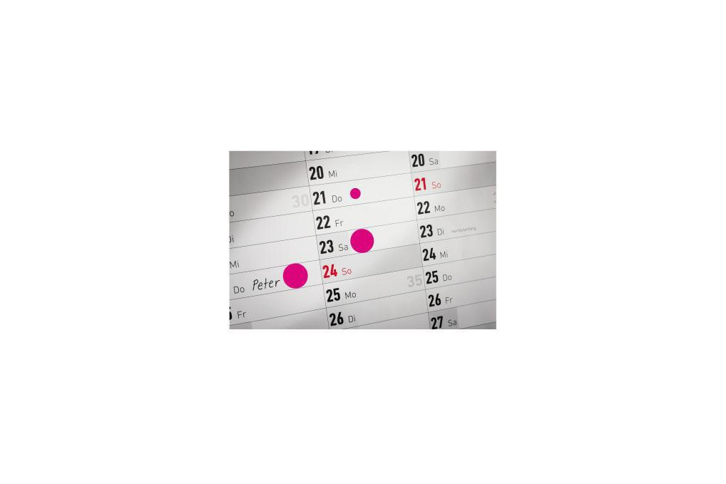 Avery Zweckform Markierungspunkt 3850 10mm magenta 800 St. Pack.