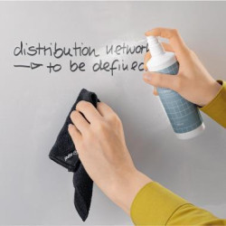 SIGEL Reinigungstuch BA110 magnetisch schwarz SIGEL Reinigungstuch BA110 magnetisch schwarz