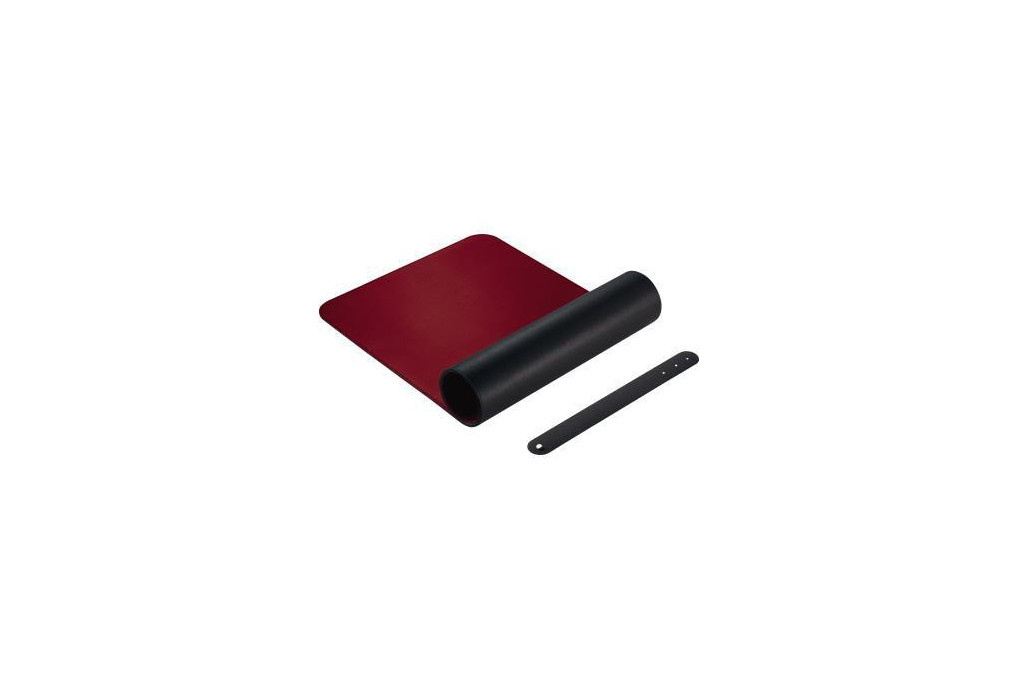 SIGEL Schreibunterlage SA603 Lederimitat 80x30cm rot schwarz