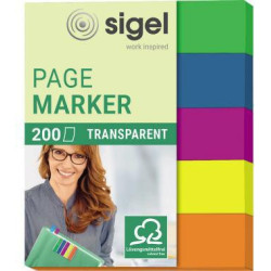 SIGEL Haftmarker HN615 50x60mm farbig sortiert 5 St. Pack. SIGEL Haftmarker HN615 50x60mm farbig sortiert 5 St. Pack.