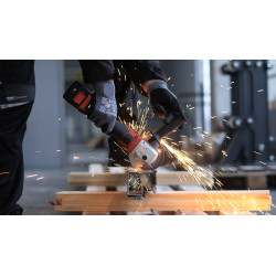 LBE 125 18.0-EC C Akku-Winkelschleifer mit variabler Drehzahl und Bremse 18,0 V, 125 mm