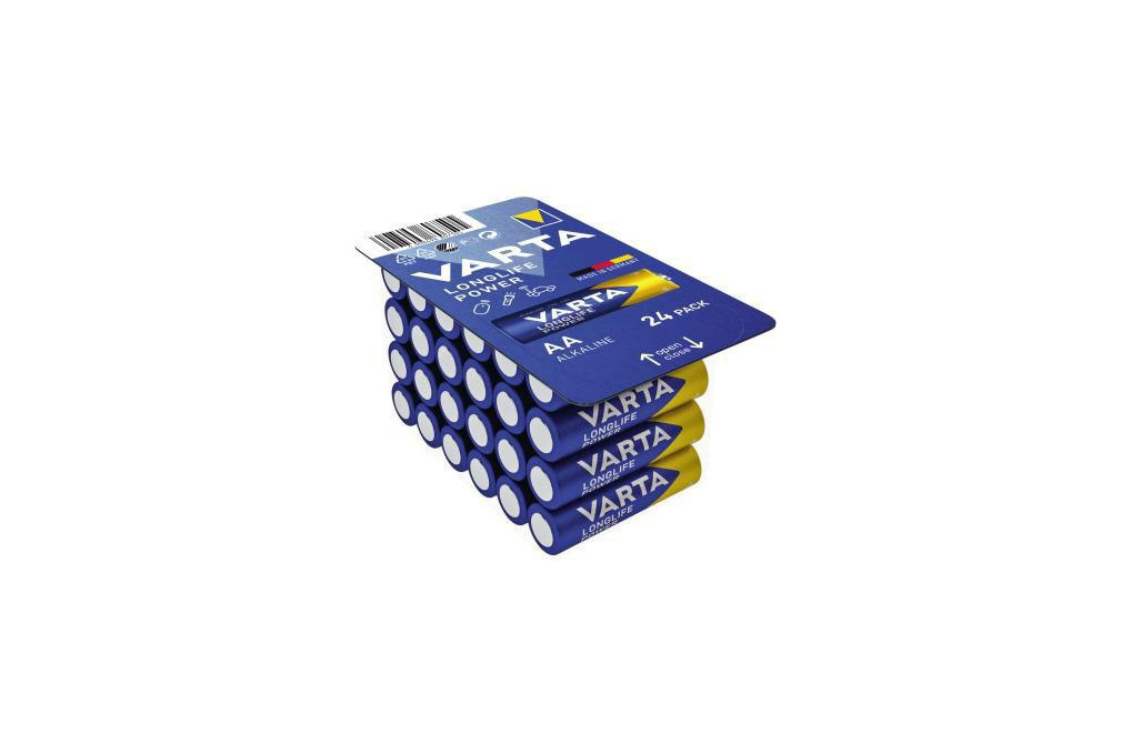 Varta Batterie Longlife Power 4906301124 AA 1,5V 24 St. Pack.