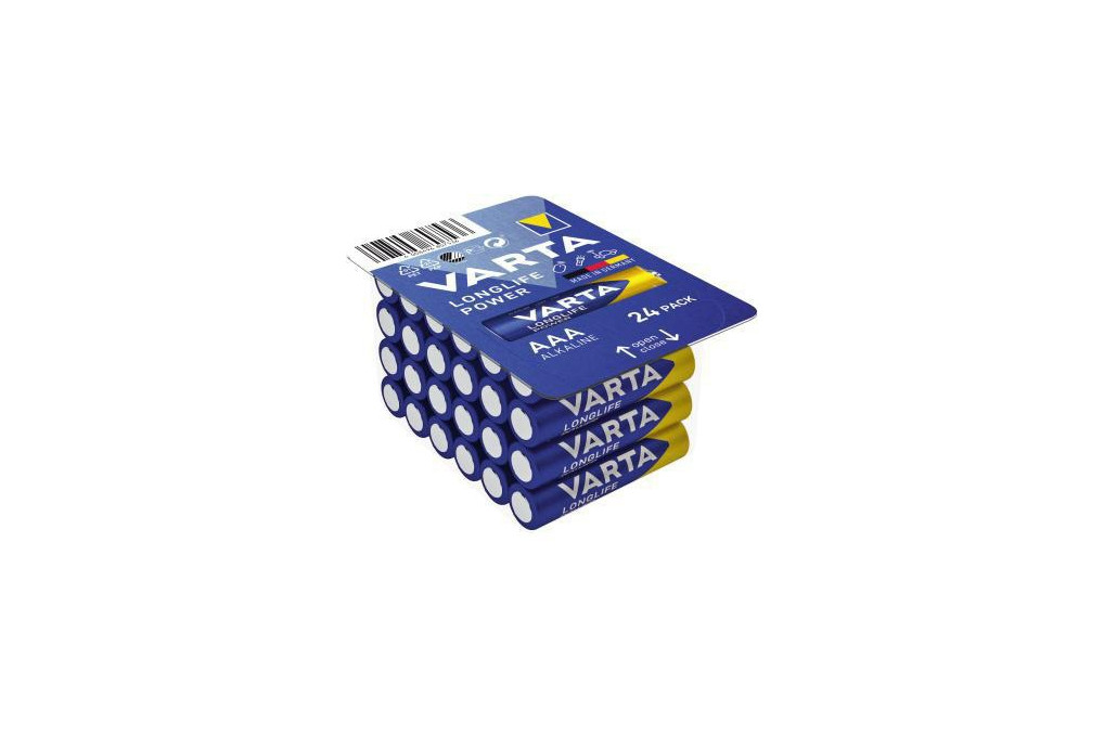 Varta Batterie Longlife Power 4903301124 AAA 1,5V 24 St. Pack.