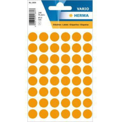 HERMA Markierungspunkt 1864 13mm leuchtorange 240 St. Pack. HERMA Markierungspunkt 1864 13mm leuchtorange 240 St. Pack.