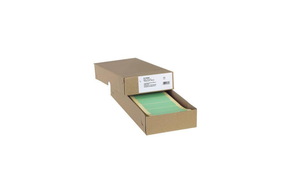 HERMA Etikett 8185 endlos 1bahnig 88,9x35,7mm grün 2.000 St. Pack. HERMA Etikett 8185 endlos 1bahnig 88,9x35,7mm grün 2.000 St. Pack.