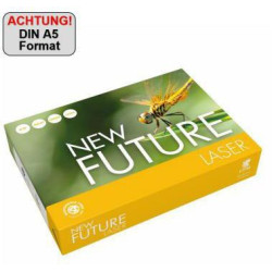 New Future Multifunktionspapier Laser 9538AH80B A5 500 Bl. P New Future Multifunktionspapier Laser 9538AH80B A5 500 Bl. P