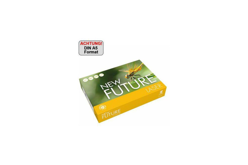 New Future Multifunktionspapier Laser 9538AH80B A5 500 Bl. P New Future Multifunktionspapier Laser 9538AH80B A5 500 Bl. P