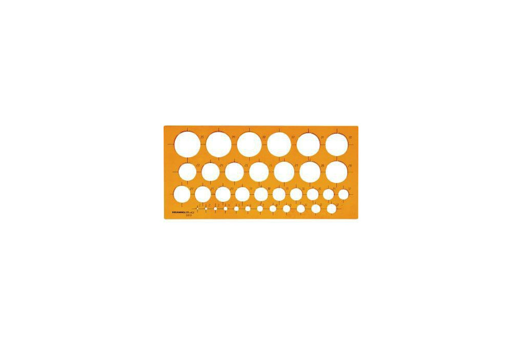 RUMOLD Kreisschablone 2810 1 35mm Tuschekante RUMOLD Kreisschablone 2810 1 35mm Tuschekante