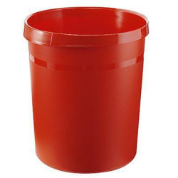 HAN Papierkorb GRIP 18190 17 18Liter Kunststoff rot