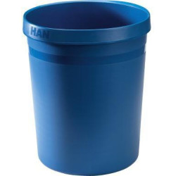 HAN Papierkorb KARMA 18198 16 18Liter Kunststoff öko blau