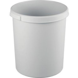HAN Papierkorb KLASSIK 1834 11 30Liter Kunststoff lichtgrau