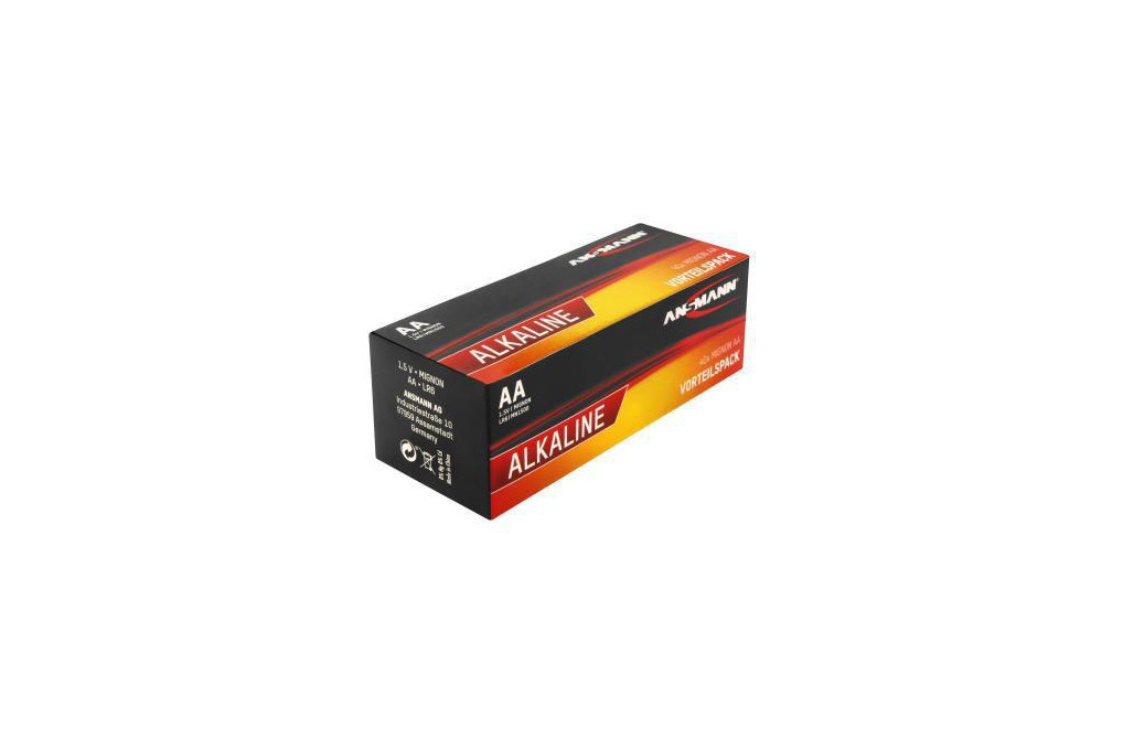 ANSMANN Batterie 1522 0017 Alkaline Mignon AA LR6 40St.