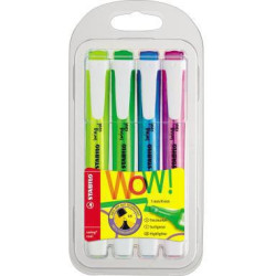 STABILO Textmarker swing cool sortiert 4 St. Pack.