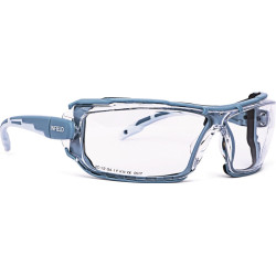 Schutzbrille Milor EN 166 Fassung:Kristall,Scheibe:klar PC INFIELD SAFETY