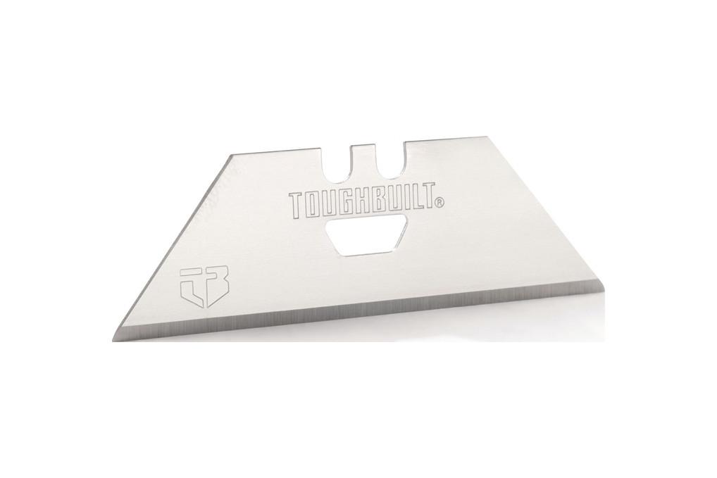 Trapezklinge L61xB19xS0,65mm Titan beschichtet m.Lochung 3 Pack. je 10 Klingen