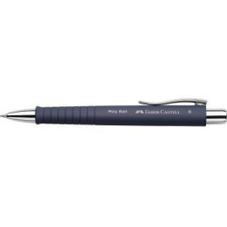 Faber Castell Kugelschreiber POLY BALL 241151 M Mine bl Schaft bl