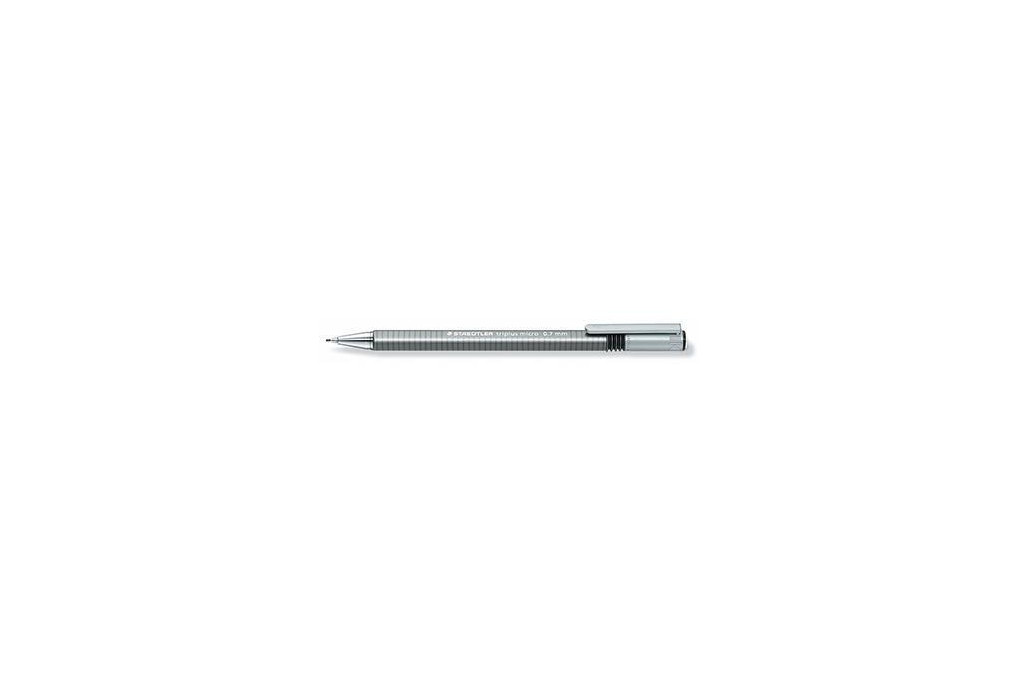 STAEDTLER Druckbleistift triplus micro 774 27 0,7mm B  Radierer grau