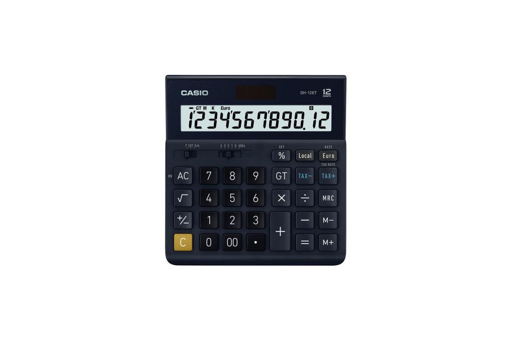 CASIO Tischrechner DH 12ET CASIO Tischrechner DH 12ET