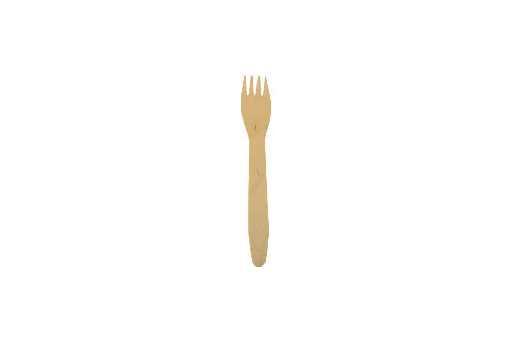 PAPSTAR Gabel Pure 18199 16,5cm Holz 100 St. Pack.