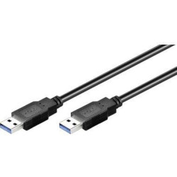Goobay USB Kabel 93929 USB 3.0 3m A A Stecker schwarz Goobay USB Kabel 93929 USB 3.0 3m A A Stecker schwarz