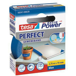 tesa Gewebeband Extra Power Perfect 56341 00029 19mmx2,75m blau