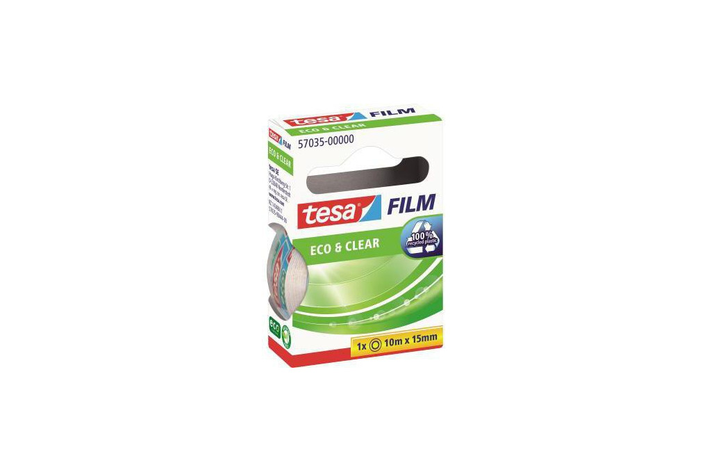 tesa Klebefilm tesafilm Eco&Clear 57035 00000 15mmx10m