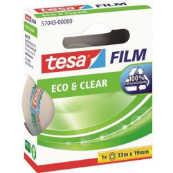 tesa Klebefilm tesafilm Eco&Clear 57043 00000 19mmx33m tesa Klebefilm tesafilm Eco&Clear 57043 00000 19mmx33m