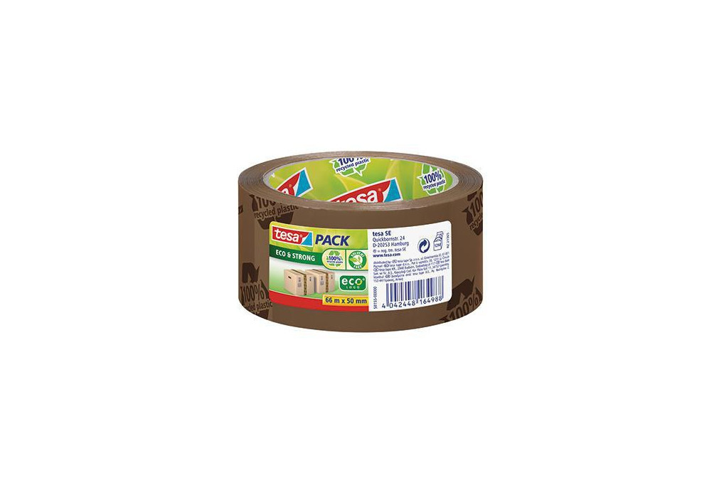 tesa Packband tesapack Eco & Strong 58155 00000 50mmx66m braun