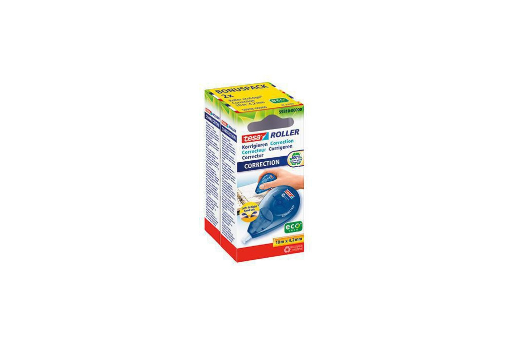 tesa Korrekturroller Left & Right 56998 00000 00 2 St. Pack. tesa Korrekturroller Left & Right 56998 00000 00 2 St. Pack.