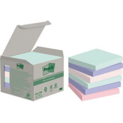 Post it Haftnotiz Recycling Notes 654 1GB 76x76mm sortiert 6 St. Pack Post it Haftnotiz Recycling Notes 654 1GB 76x76mm sortiert 6 St. Pack