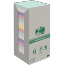 Post it Haftnotiz Recycling Notes 654 1RPT 76x76mm sortiert 16 St. Post it Haftnotiz Recycling Notes 654 1RPT 76x76mm sortiert 16 St.