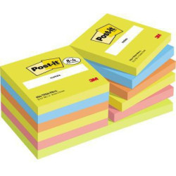 Post it Haftnotiz 654 TFEN P8 4 76x76mm 90Bl sort 12St Post it Haftnotiz 654 TFEN P8 4 76x76mm 90Bl sort 12St