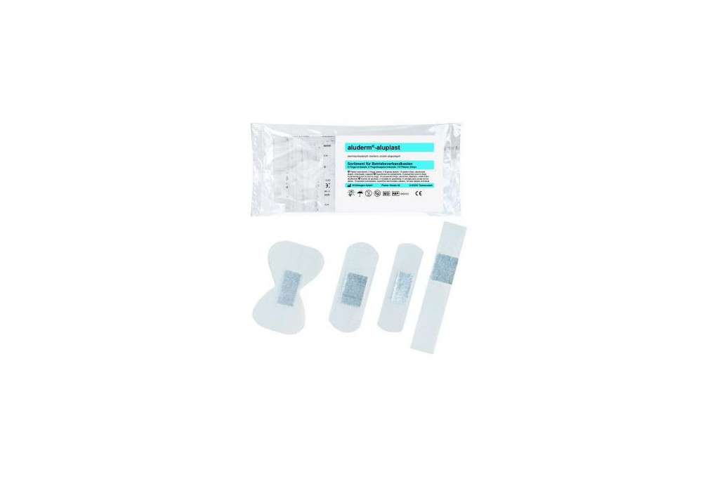 aluderm Fingerverband aluplast 1009152 DIN 13157 30 St. Pack. aluderm Fingerverband aluplast 1009152 DIN 13157 30 St. Pack.