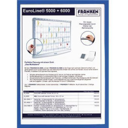 Franken Dokumentenhalter ITSA4S 03 DIN A4 0,32mm sk blau