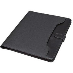 Alassio Schreibmappe FANO 30073 26x32,2x2cm Lederimitat schwarz