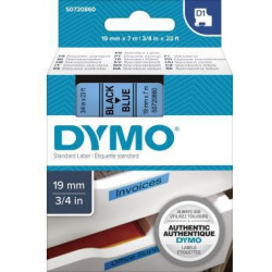 DYMO Schriftbandkassette D1 S0720860 19mmx7m sw auf bl DYMO Schriftbandkassette D1 S0720860 19mmx7m sw auf bl