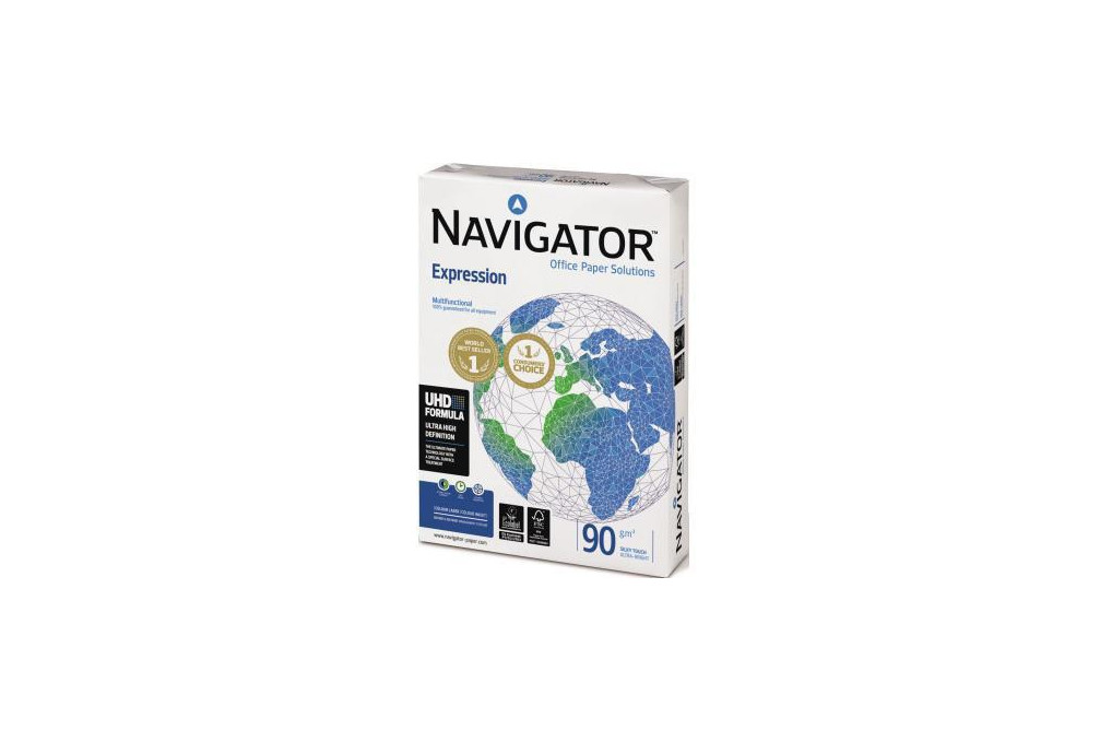 Navigator Kopierpapier Inkjet 82427A90S 90g qm A4 500 Bl. Pack.