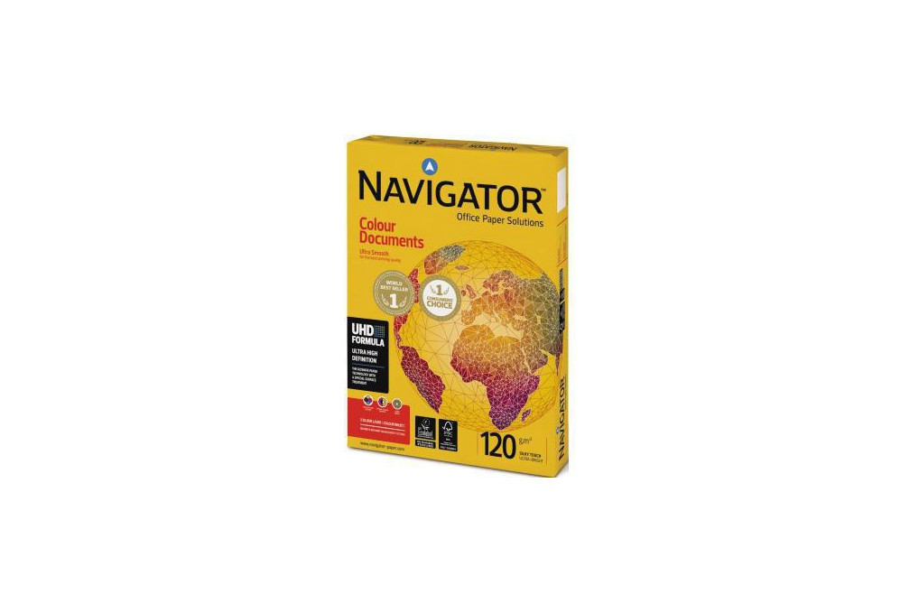 Navigator Kopierpapier 82457A12S A4 120g ws 250 Bl. Pack.