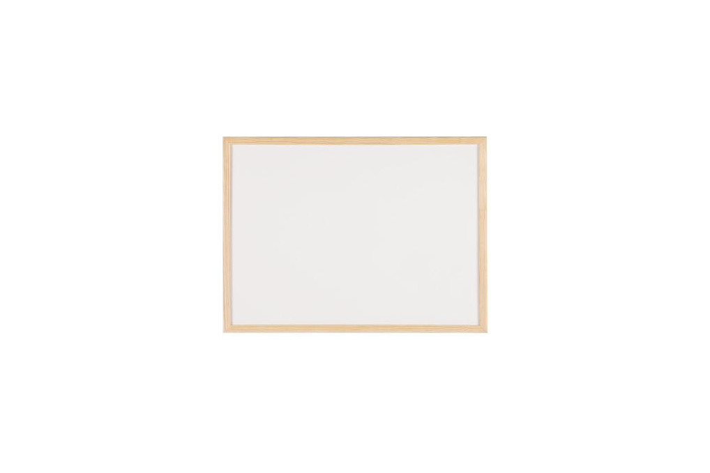 Bi office Whiteboard MM04001010 magnethaftend Holzrahmen 60x45cm
