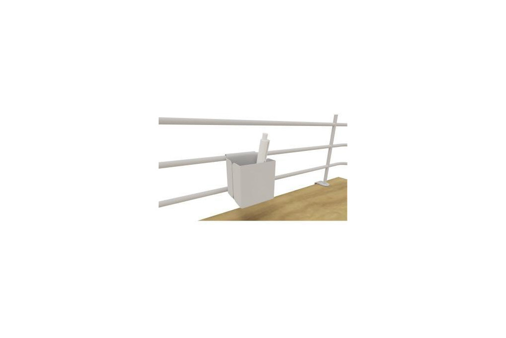 NowyStyl Stiftebox 2.0Stifte Box 7x7,5x6,5cm ws