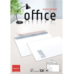 ELCO Briefumschlag Office 7449312 C4 mF 100g weiss 10 St. Pack.