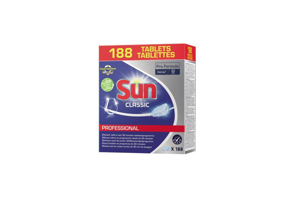 SUN Spülmaschinentabs 8717163624173 188 St. Pack.