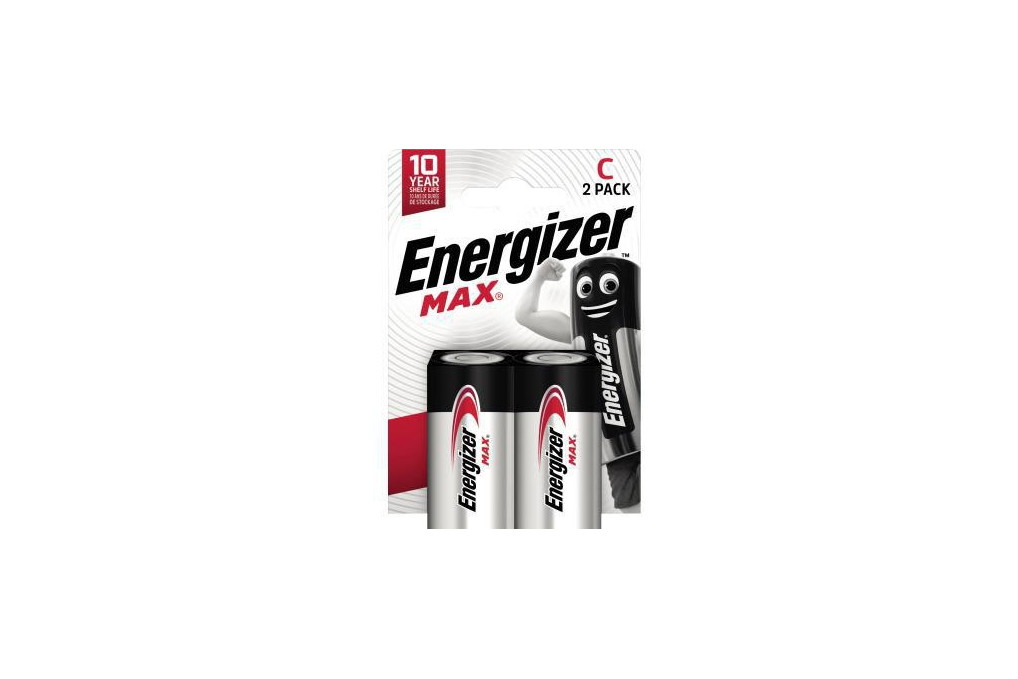 Energizer Batterie Max Alkaline E302306700 C Baby LR14 2 St. Pack.