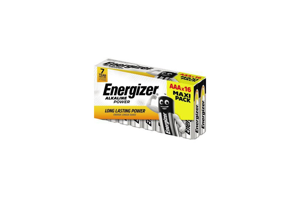 Energizer Batterie E302743900 AAA Micro LR03 16 St. Pack. Energizer Batterie E302743900 AAA Micro LR03 16 St. Pack.