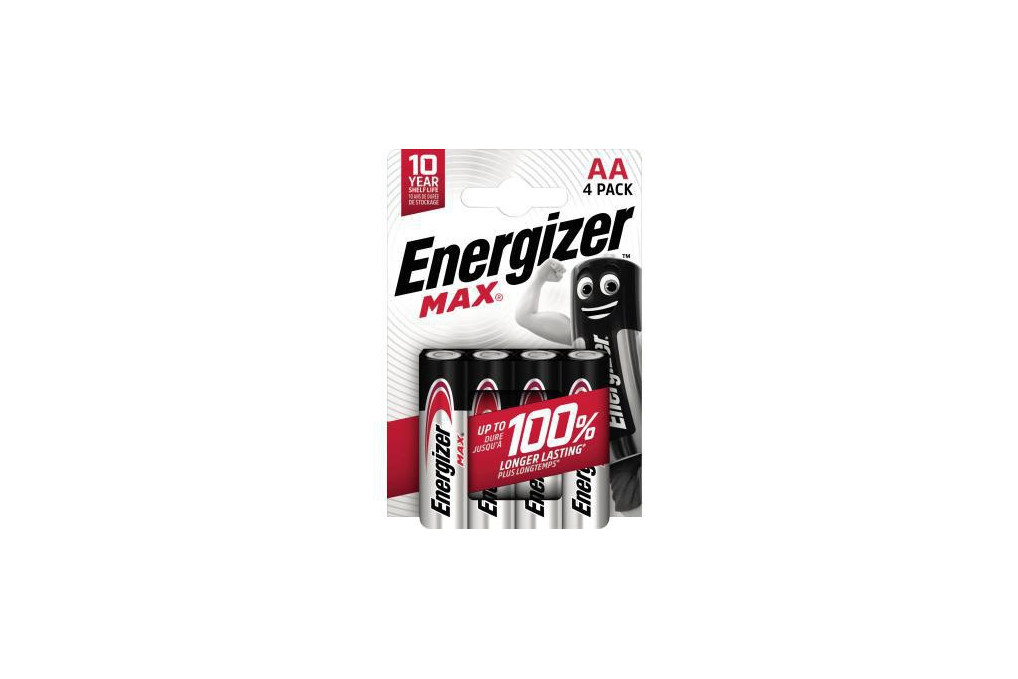 Energizer Batterie Max Alkaline E303323700 AA LR6 4St.