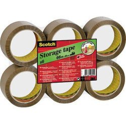 Scotch Packband S5066B6 50mmx66m braun 6 Rl. Pack.