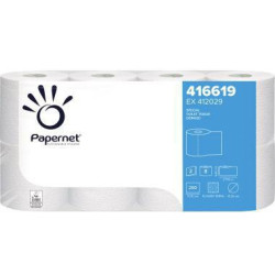 Papernet Toilettenpapier Special 416619 2lg. 250Bl. ws 8 Rl. Pack.