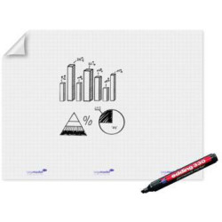 Legamaster Flipchartfolie Magic Chart XL 7 159054 PP blanko 15 Bl.