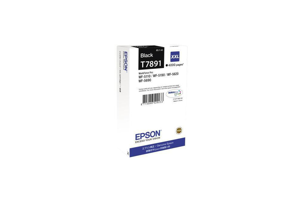 Epson Tintenpatrone C13T789140 79XXL 4.000Seiten schwarz